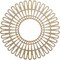 Ekena Millwork Cornelius Wood Fretwork Pierced Ceiling Medallion, Hickory, 30"OD x 11 1/8"ID x 1/4"T CMWP30X0250CRHI - alternate 1